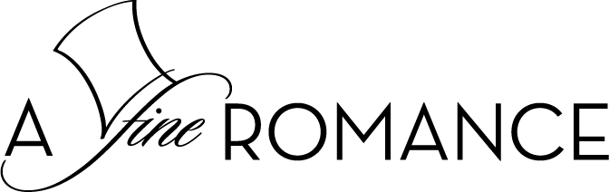 Logo for A Fine Romance, not picked :( I designed the one they DID pick, but I prefer this one.